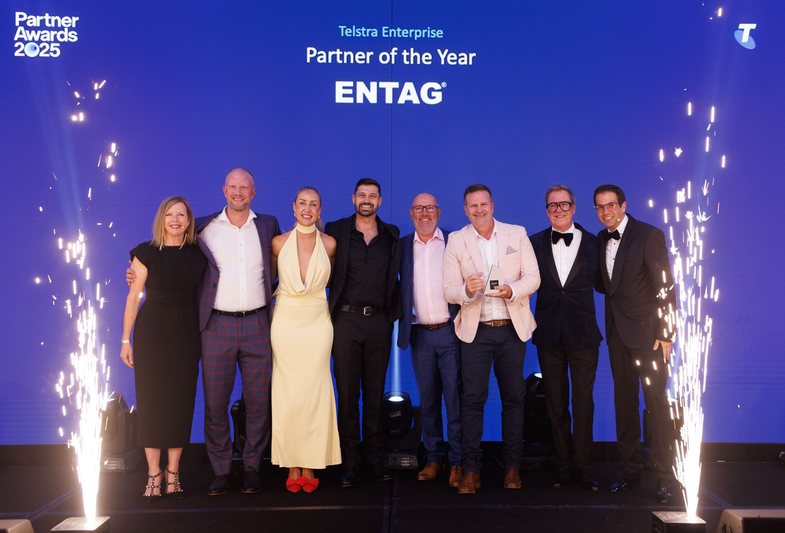 Entag Wins Big at the 2025 Telstra Partner Awards: A Double National Honour